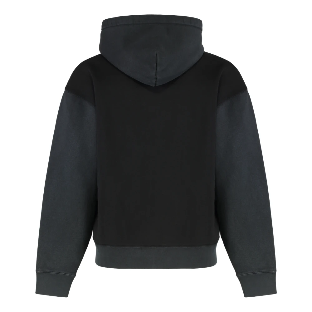 Our Legacy Black Zip-Throughs, Male, M, Hooded Sweatshirt With Zipper