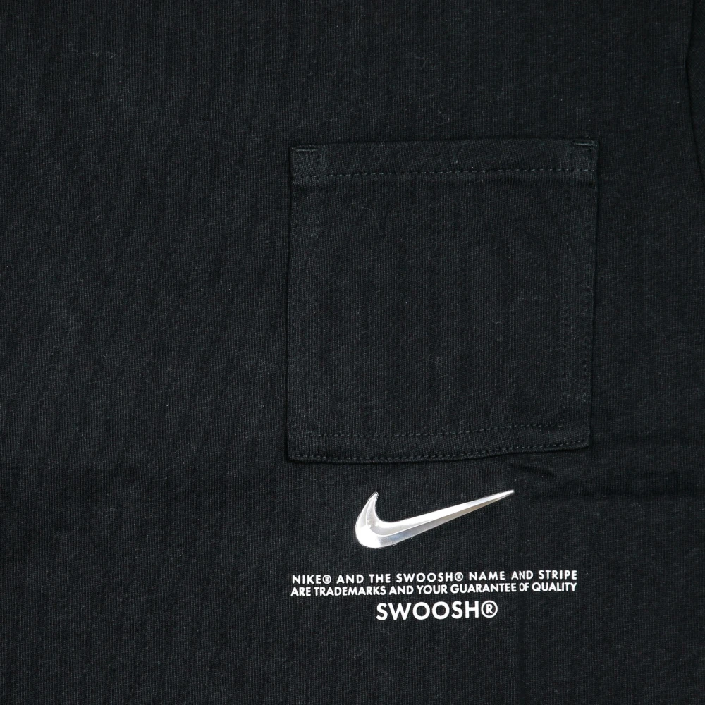 Nike Swoosh Top T-Shirt Black Dames