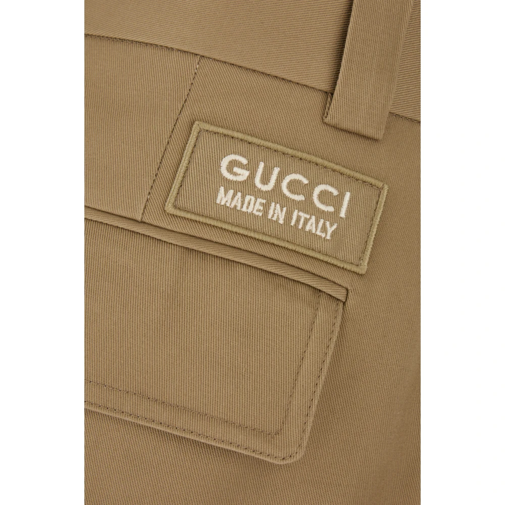 Gucci Stijlvolle Broek Brown Heren