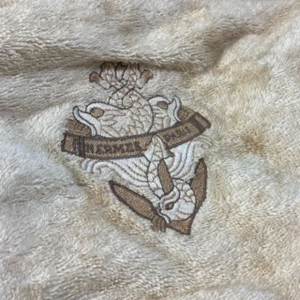 Hermès Vintage Pre-owned Fabric pouches Beige Dames