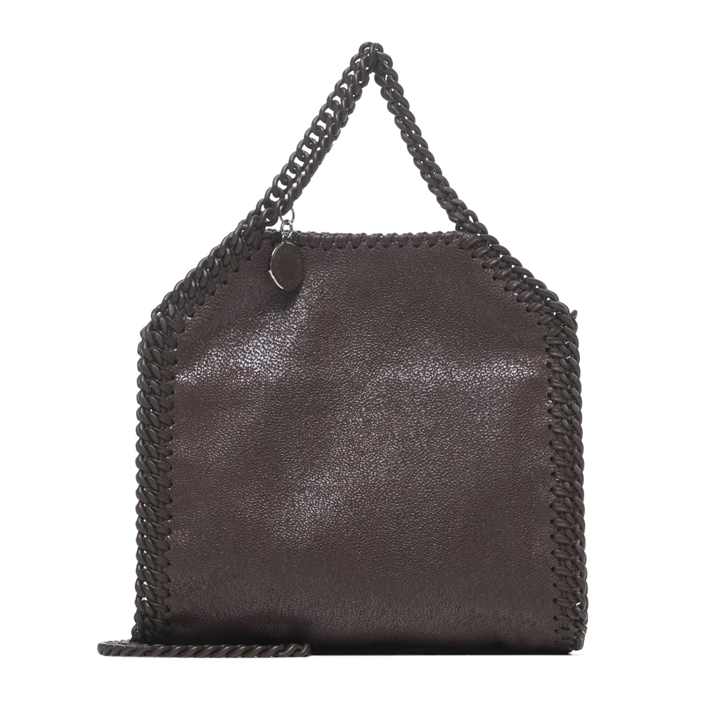Stella Mccartney Stijlvolle Mahoniebruine Tote Tas Brown Dames