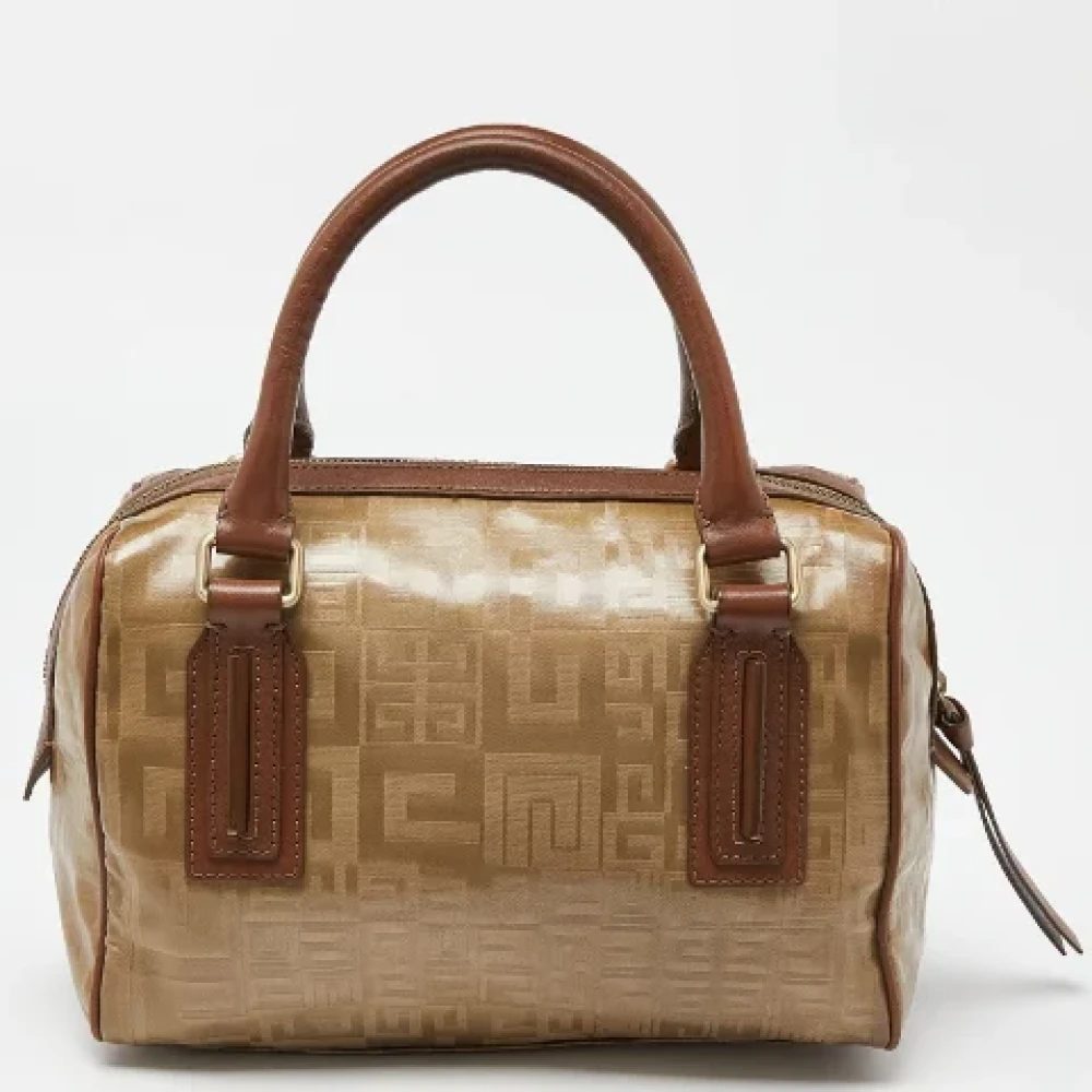 Givenchy Pre-owned Leather handbags Brown Dames