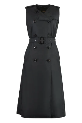 Ärmelös trenchcoat med bä