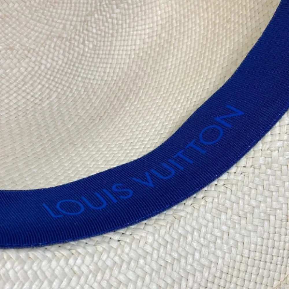 Louis Vuitton Vintage Pre-owned Fabric hats Blue Dames