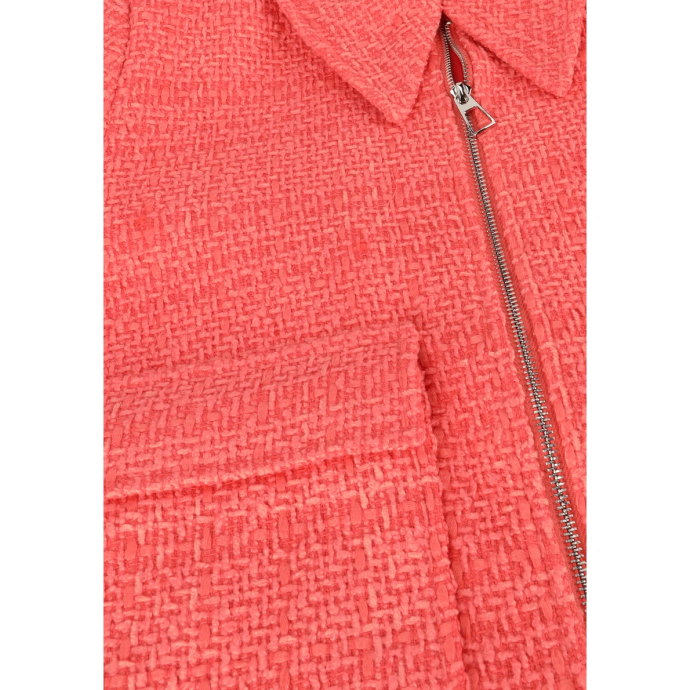 Suncoo Koraal Tweed Blazer Dolly Orange Dames