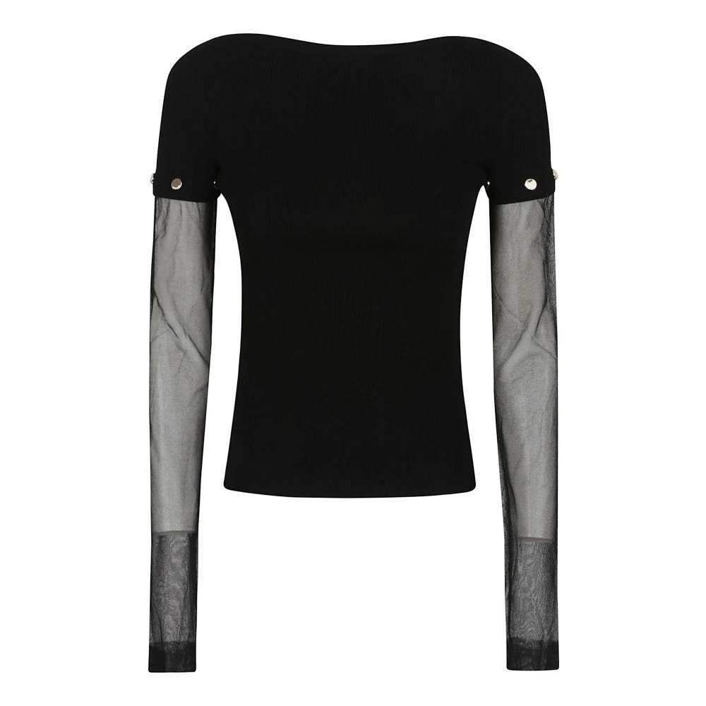 Max Mara Mouwloze Top in Alcide Stijl Black Dames