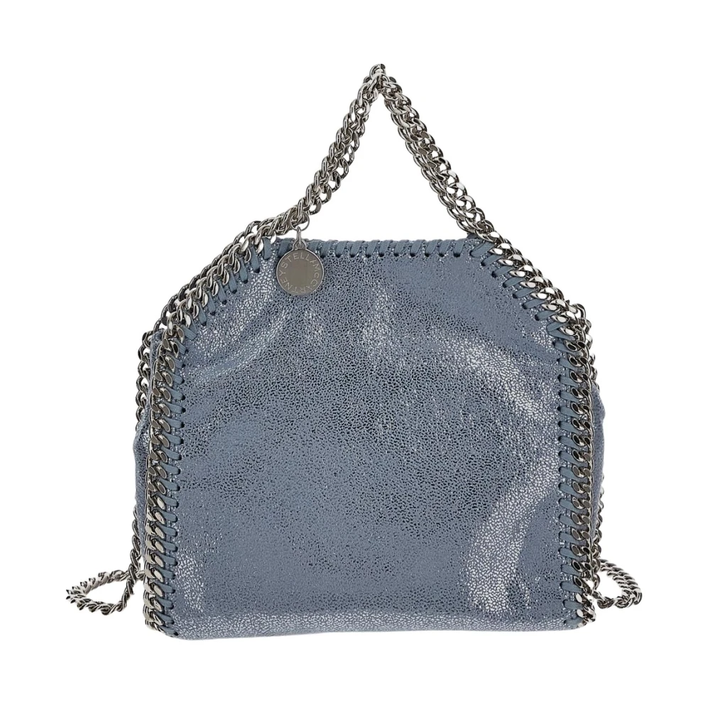 Stella Mccartney Kleine Tote Tas van Kunstleer Blue Dames