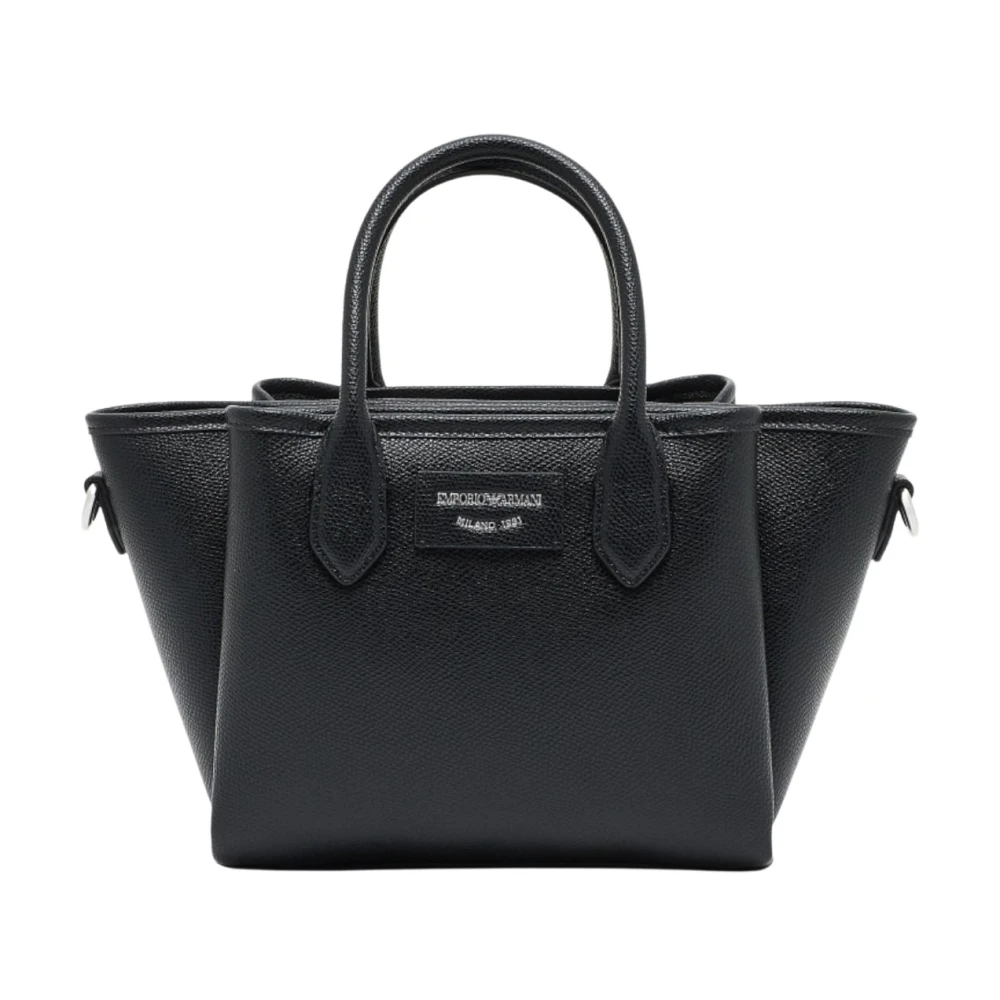 Emporio Armani Vrouw Zwart Tassen Dames, One Size, Odette Small Tote