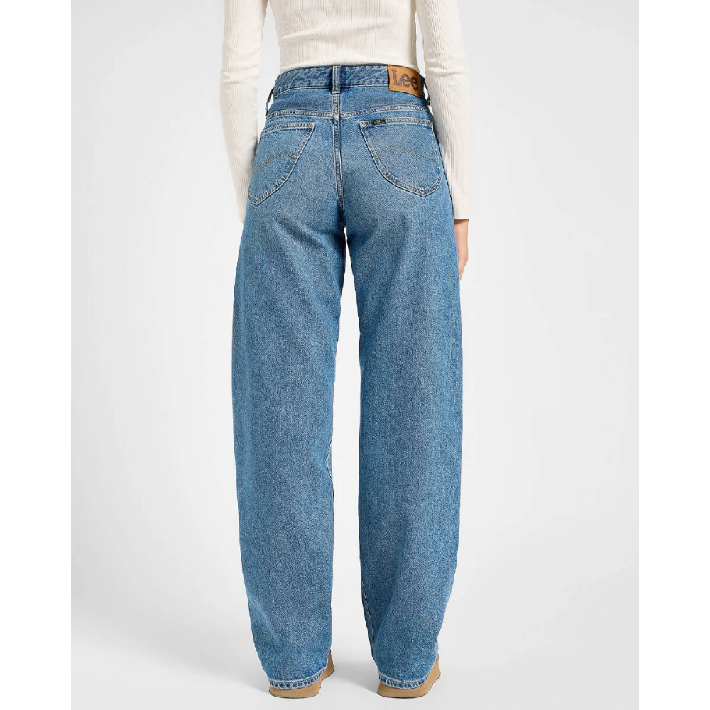 Lee Rider Jeans Blue Dames