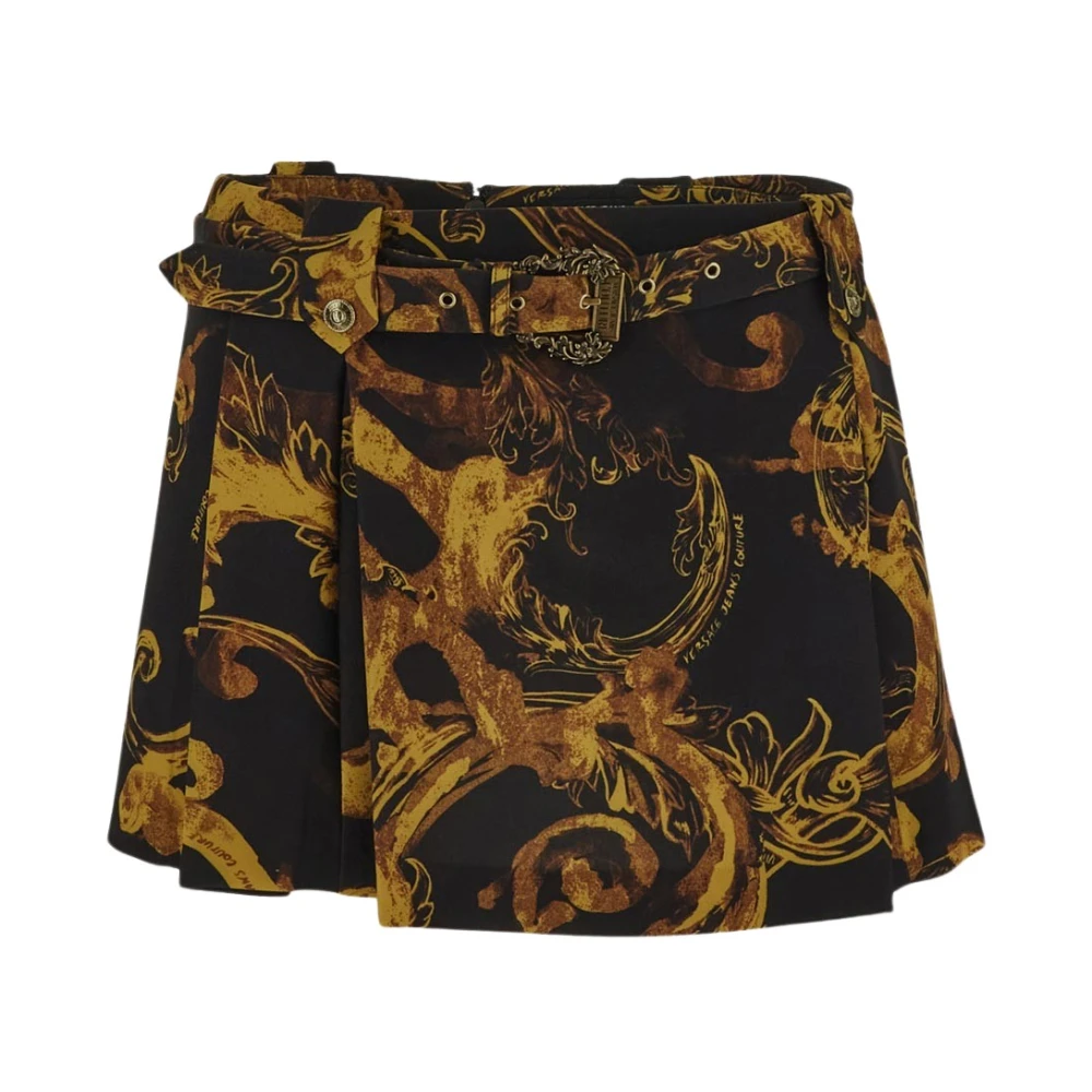 Versace Jeans Couture Women's Multicolor Baroque Skirt - Short Skirts - Xs - Skirts