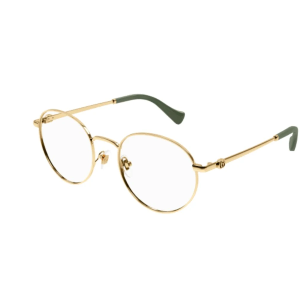 Gucci Stijlvolle Zwarte Zonnebril Yellow Unisex