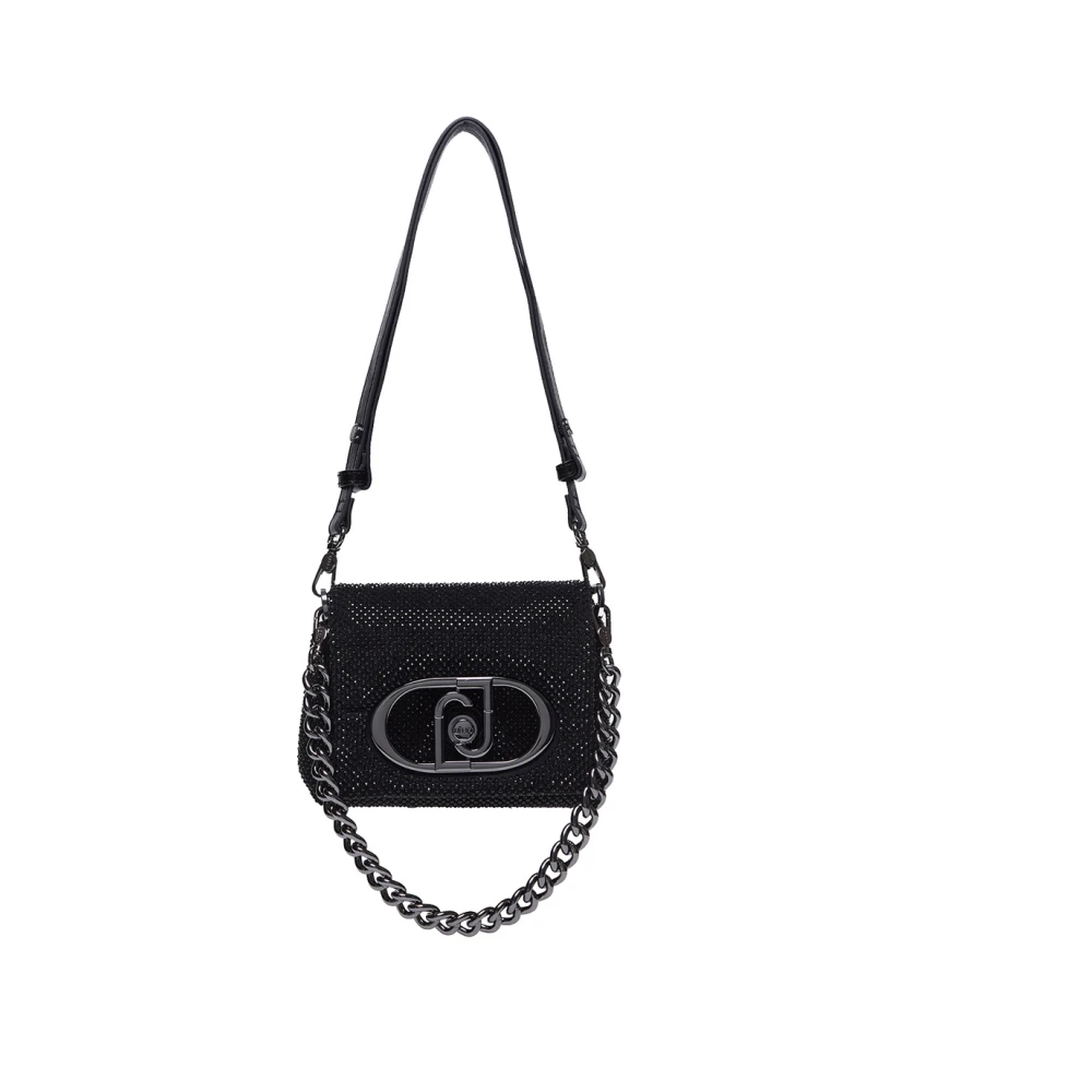 Liu Jo Zwarte Schoudertas Elegant Modern Black Dames