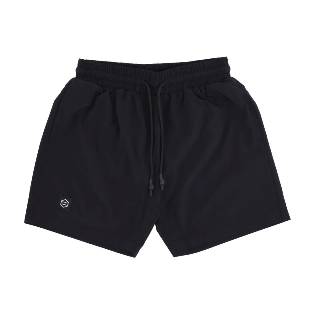 Dolly Noire Zwarte Zwemshorts met Zakken Black Heren