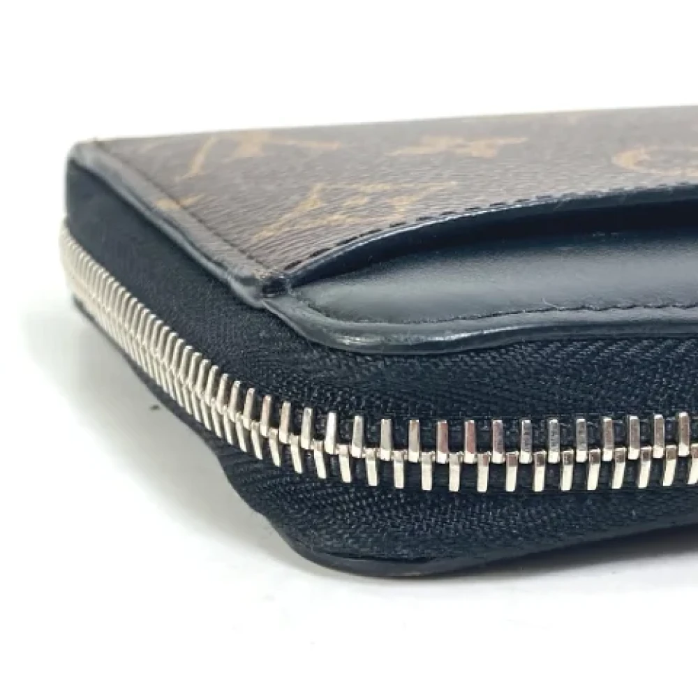 Louis Vuitton Vintage Pre-owned Cotton wallets Brown Dames
