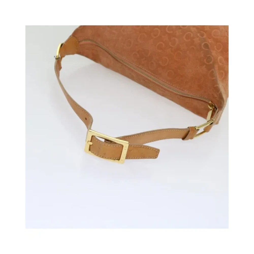Celine Vintage Pre-owned Canvas celine-bags Orange Dames