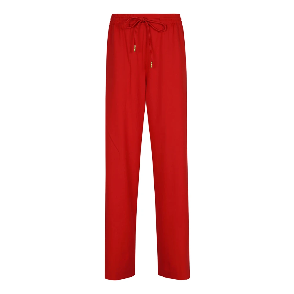 Zimmermann Röda Ullblandade Stiliga Byxor Red, Dam