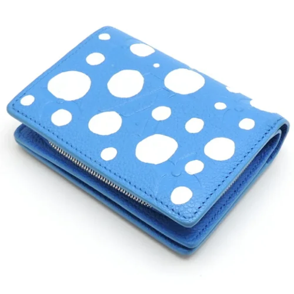 Louis Vuitton Vintage Pre-owned Canvas wallets Blue Dames