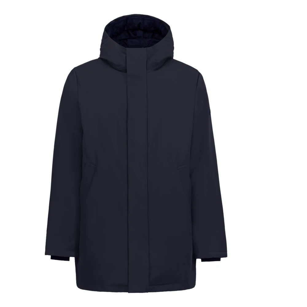 People of Shibuya Technische Parka met Primaloft Isolatie Blue Heren