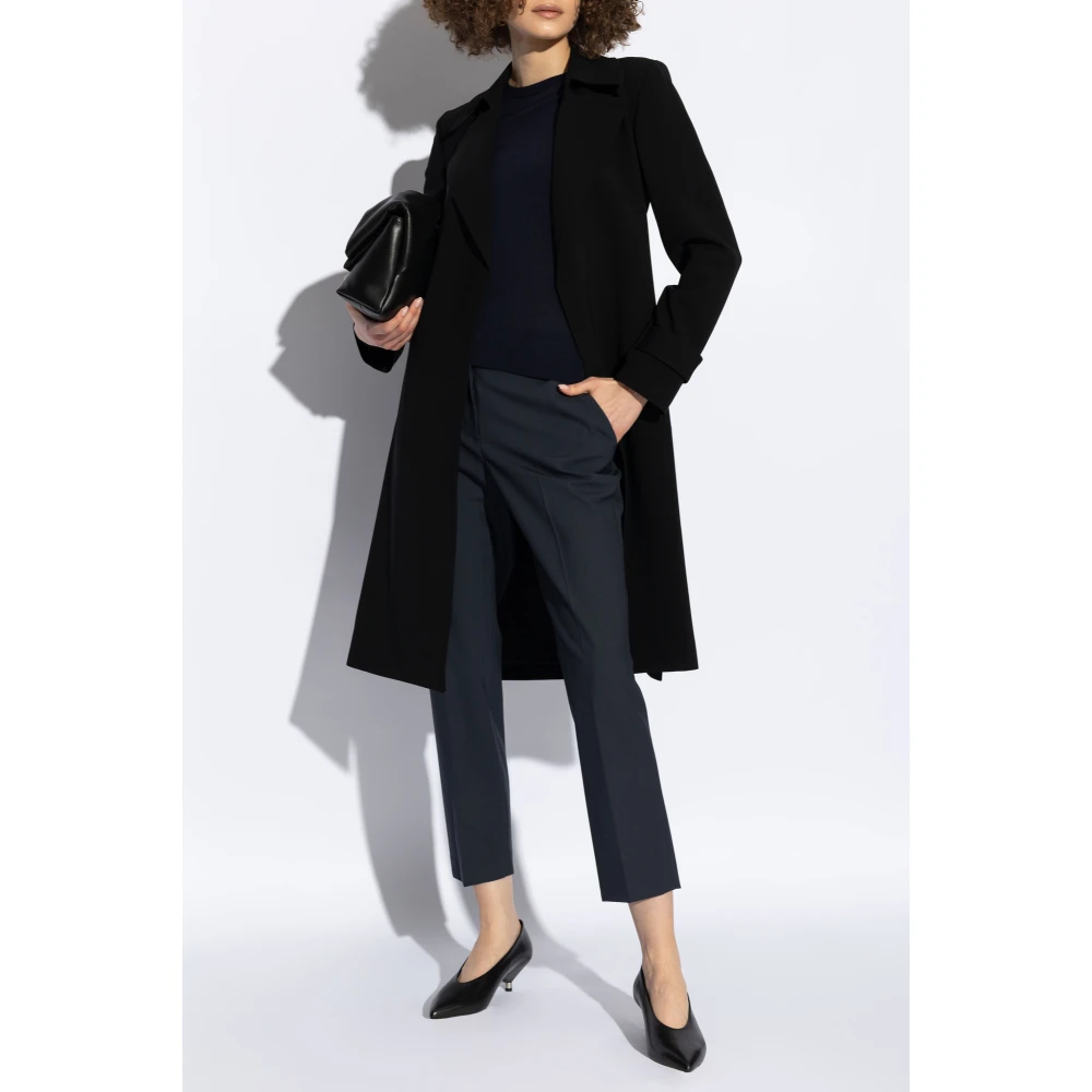 Theory Wollen broek Blue Dames