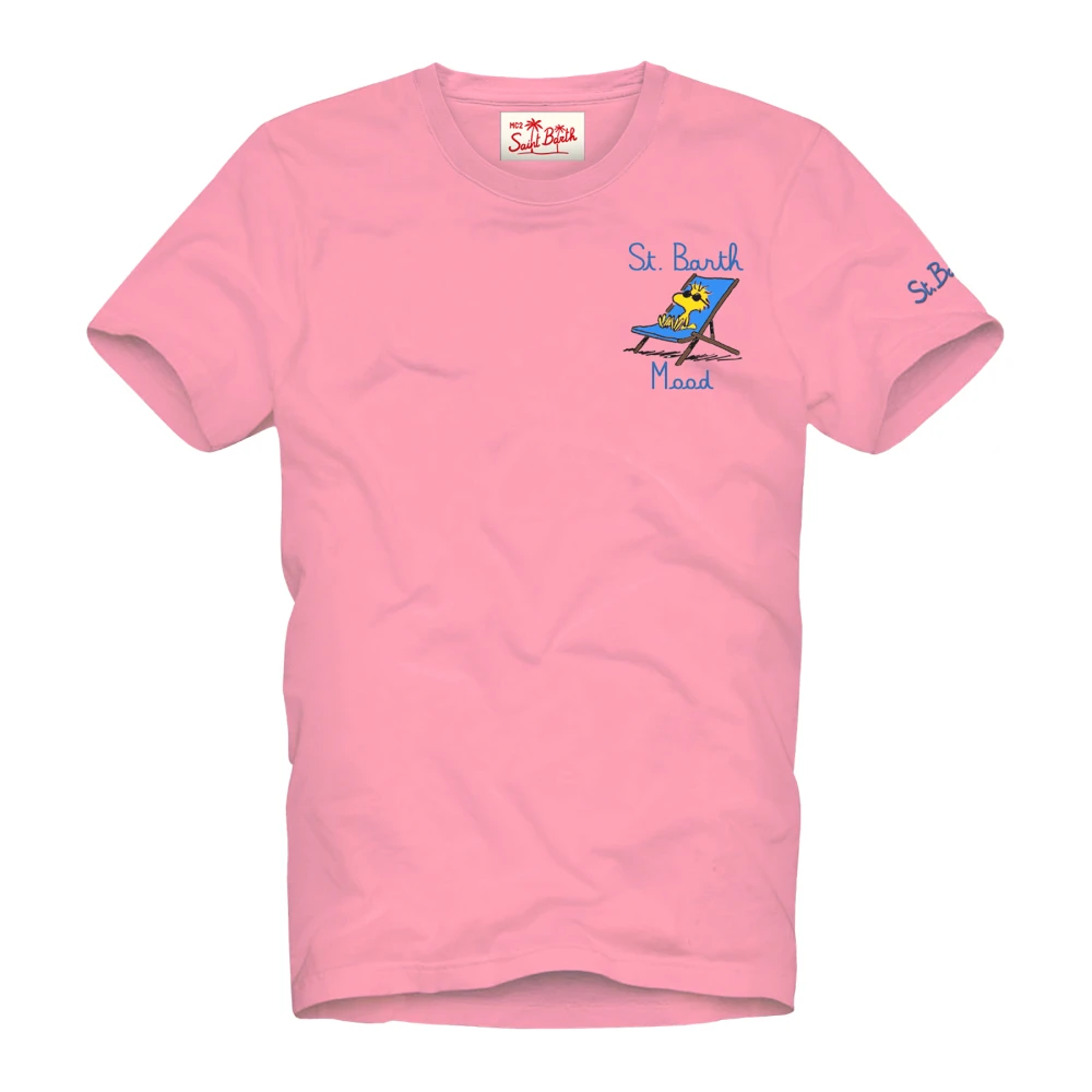 MC2 Saint Barth Roze T-shirts en Polos Pink Heren