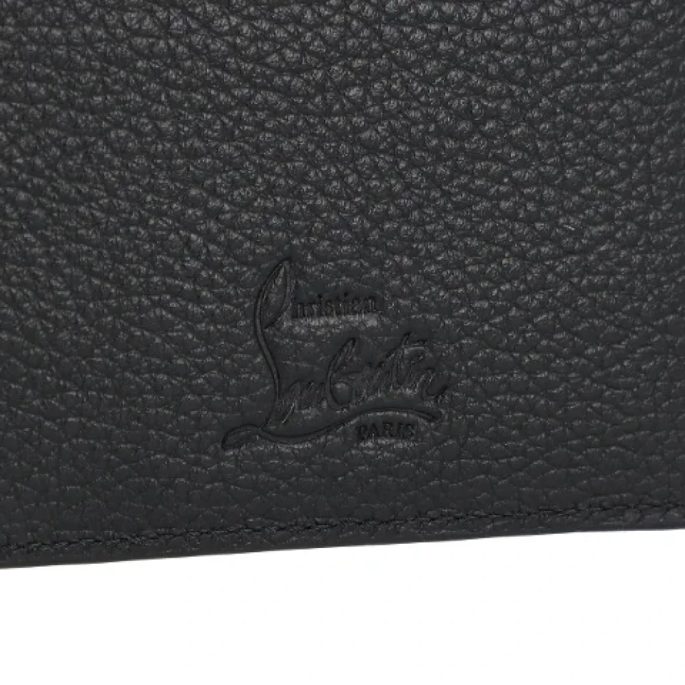 Christian Louboutin Leather wallets Black Heren