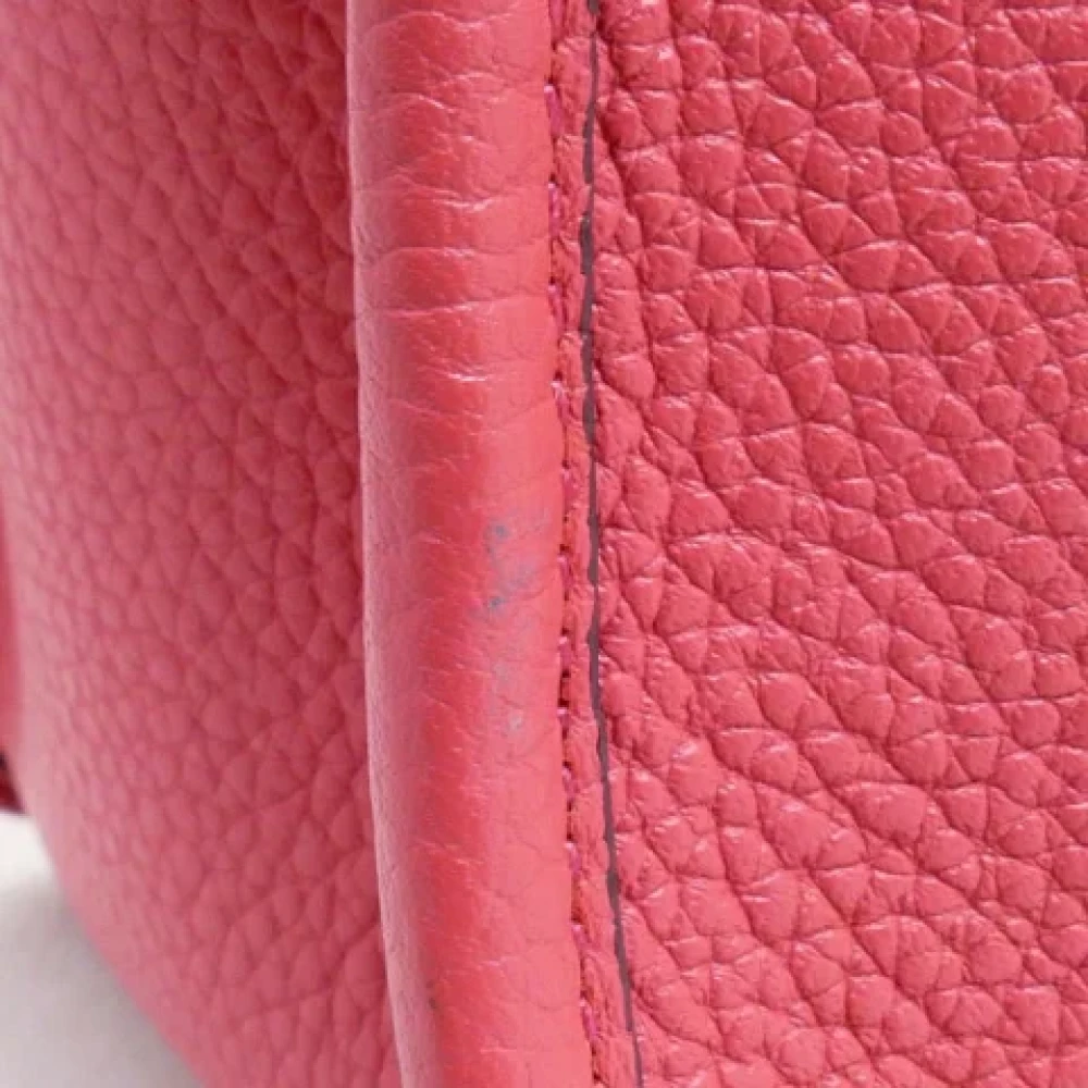 Coach Pre-owned Leather handbags Pink Dames