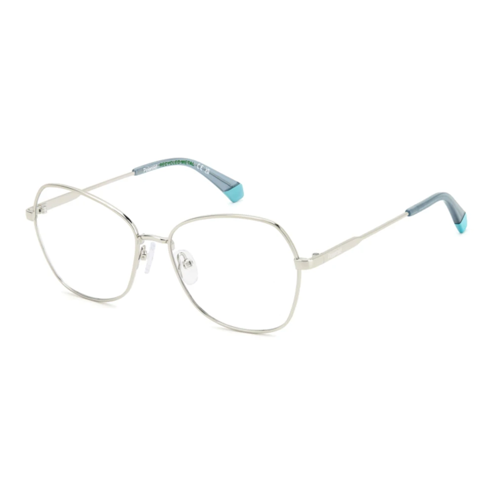 Polaroid Unisex Gul Stiliga Bågar I Palladiumfärg