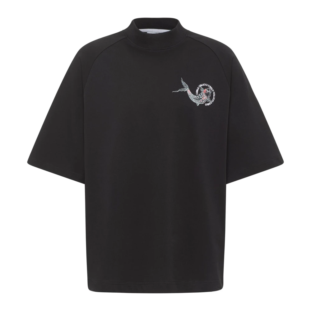 Carlo colucci Milano naar Tokyo Unisex T-shirt Black Heren