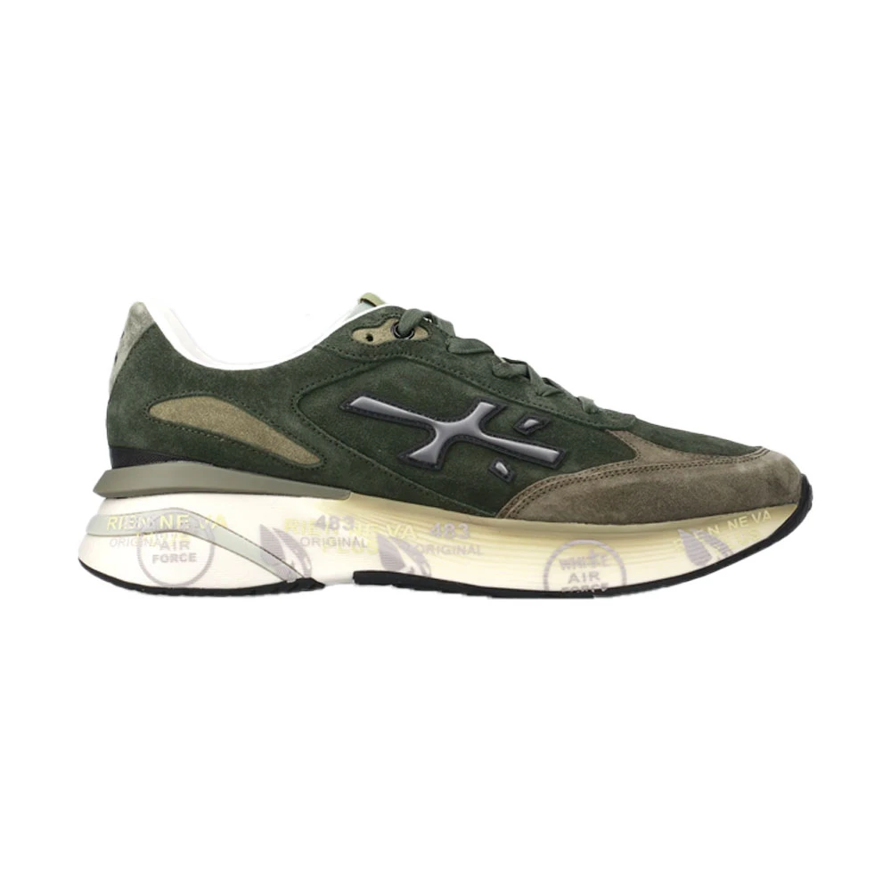 Premiata Moerun 7777 Sneaker Heren Schoenen Groen