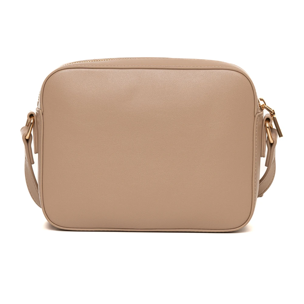 Love Moschino Verstelbare Schouderband Kleine Tas Beige Dames