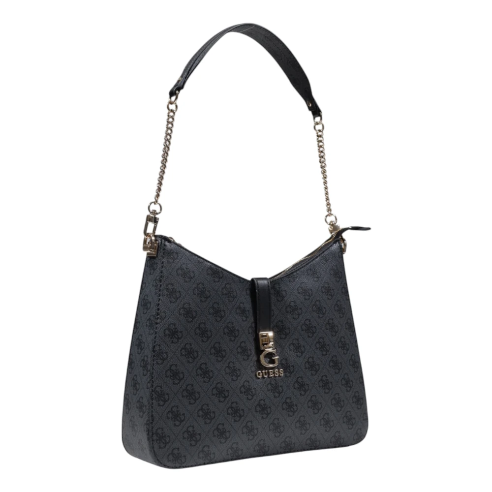 Guess Middelgrote damestas collectie in polyurethaan Gray Dames