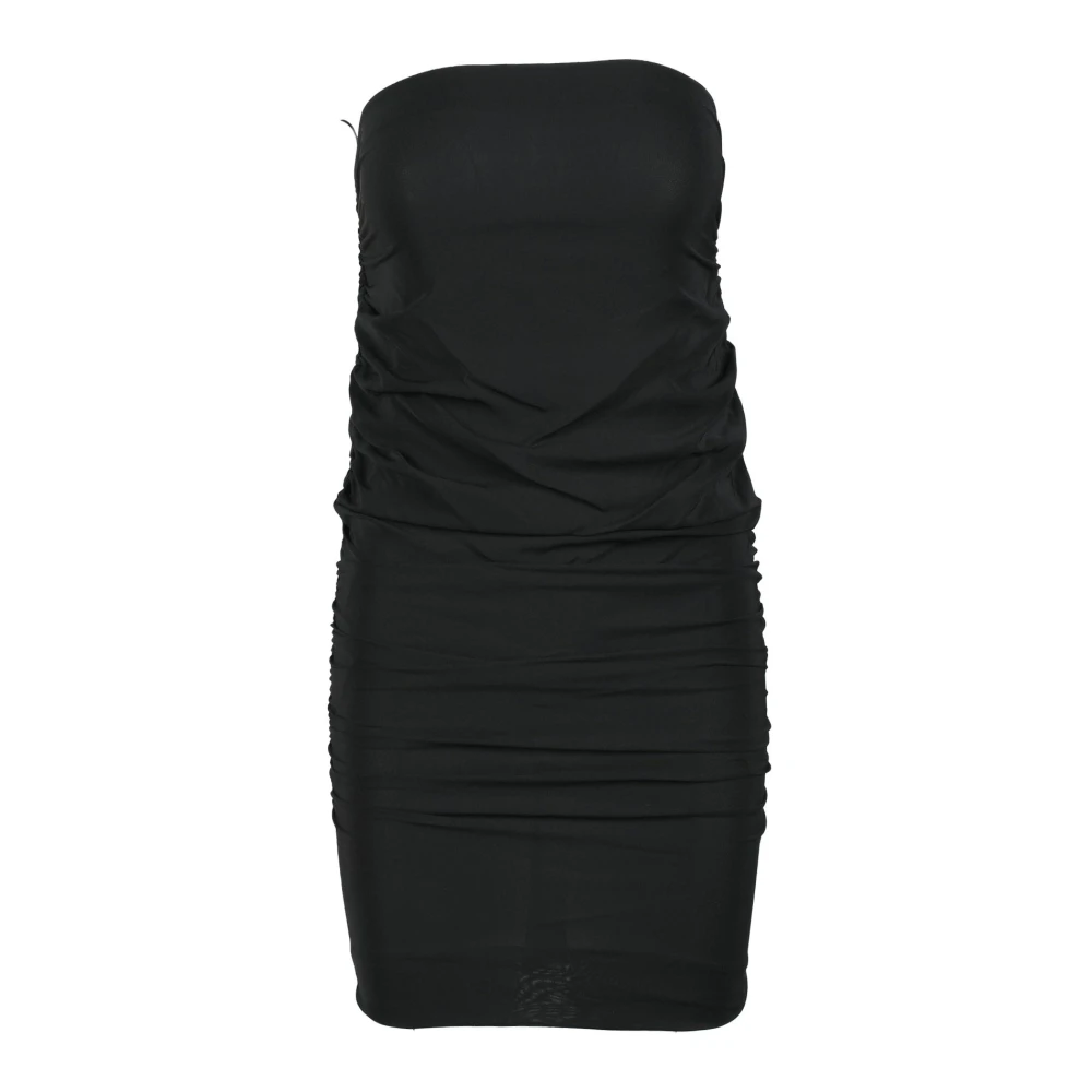 pinko Elegante Viscose Elastaan Rok Black Dames