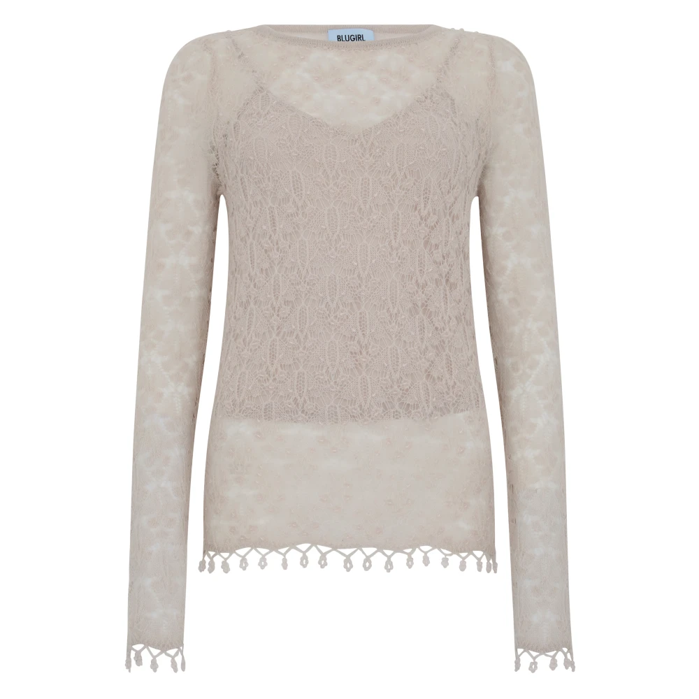 Blugirl Stijlvolle Blouses voor elke gelegenheid White Dames