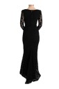 black-floral-lace-sheath-dress
