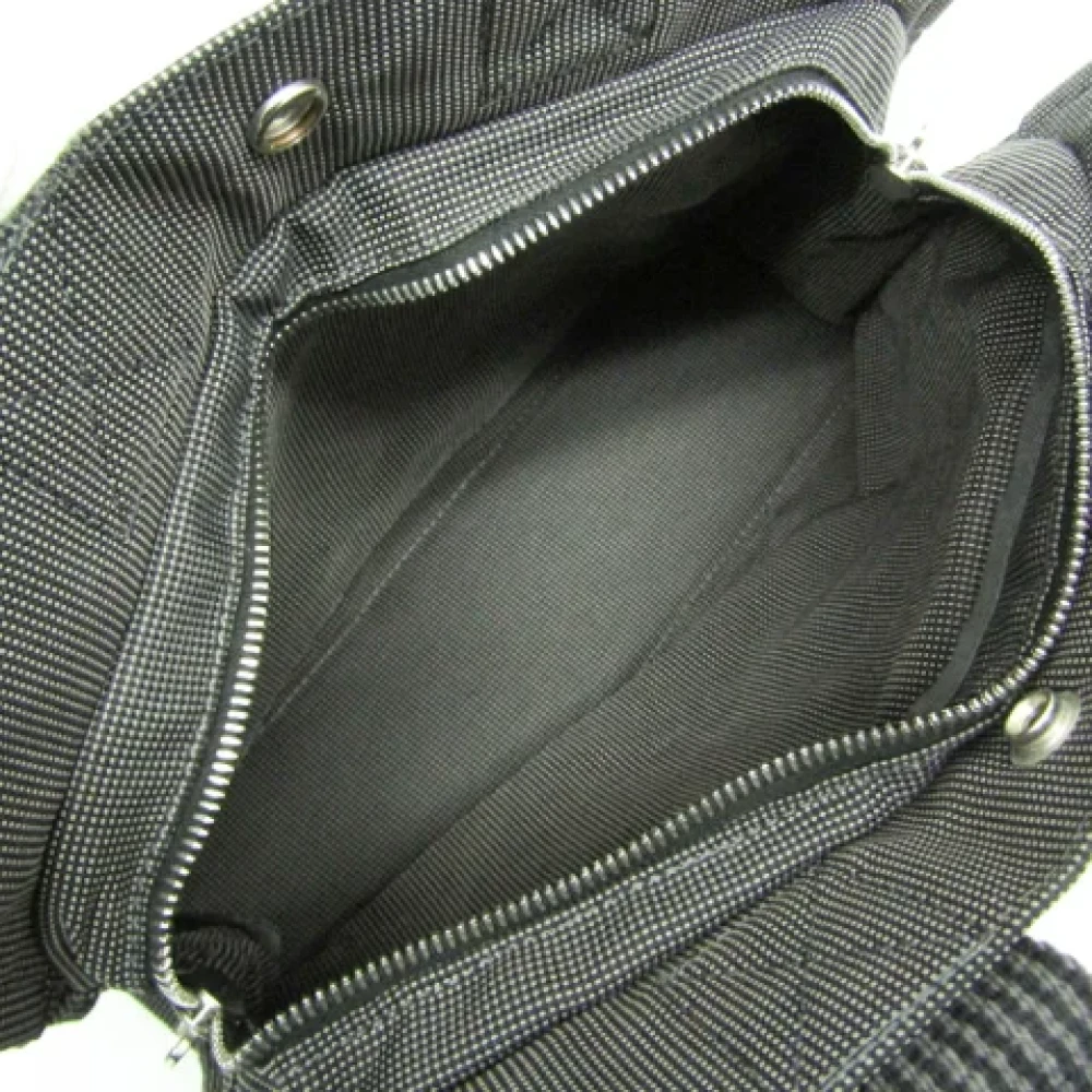 Hermès Vintage Pre-owned Fabric totes Black Dames