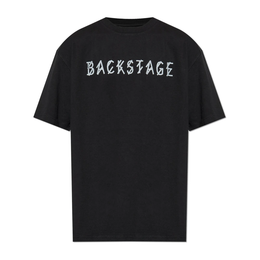 44 Label Group Men's Black Logo T-Shirt