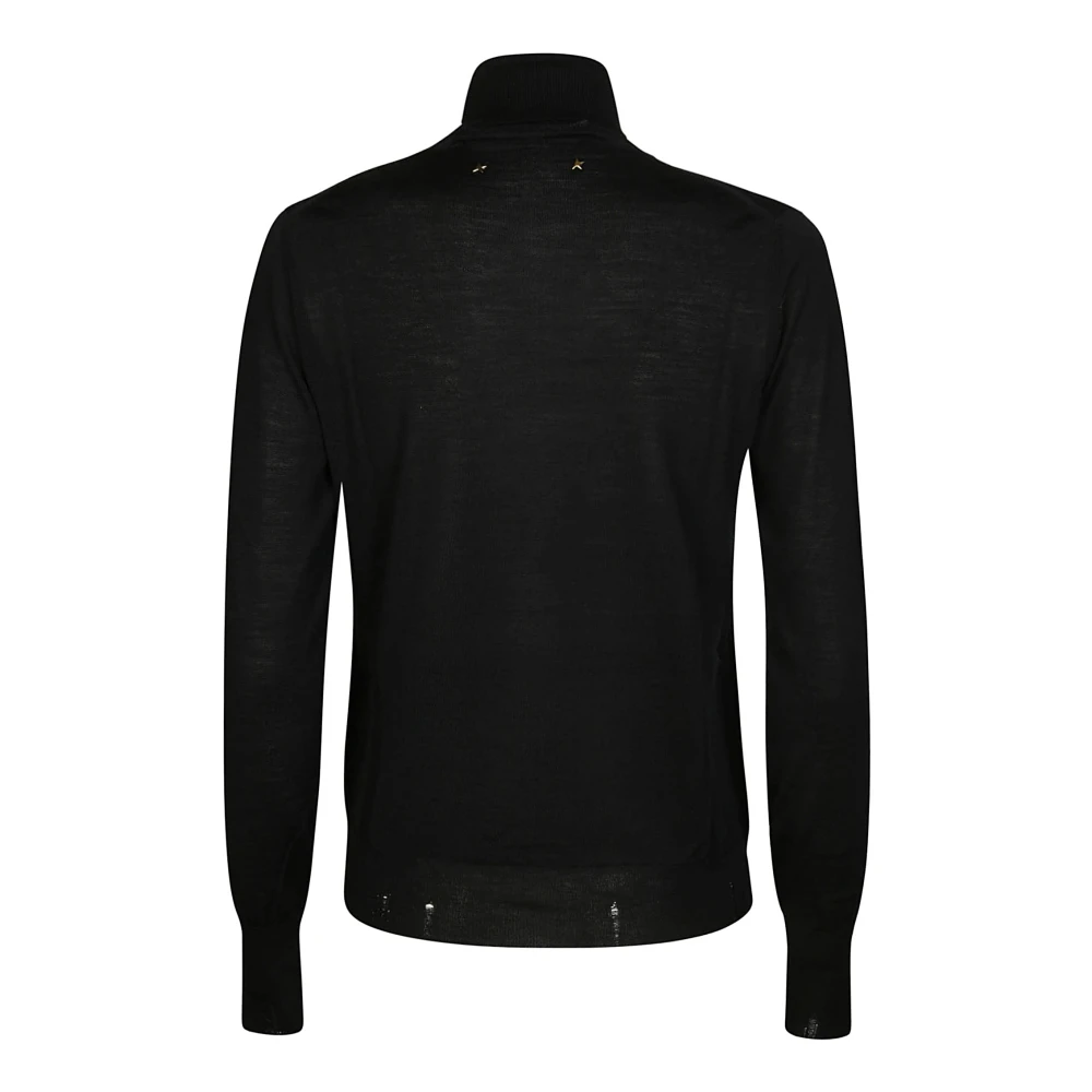 Golden Goose Merino wollen coltrui Black Dames