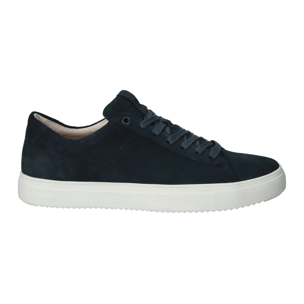 Blackstone Minimalistische Eclipse Sneaker Roger Low Heren Schoenen Blauw