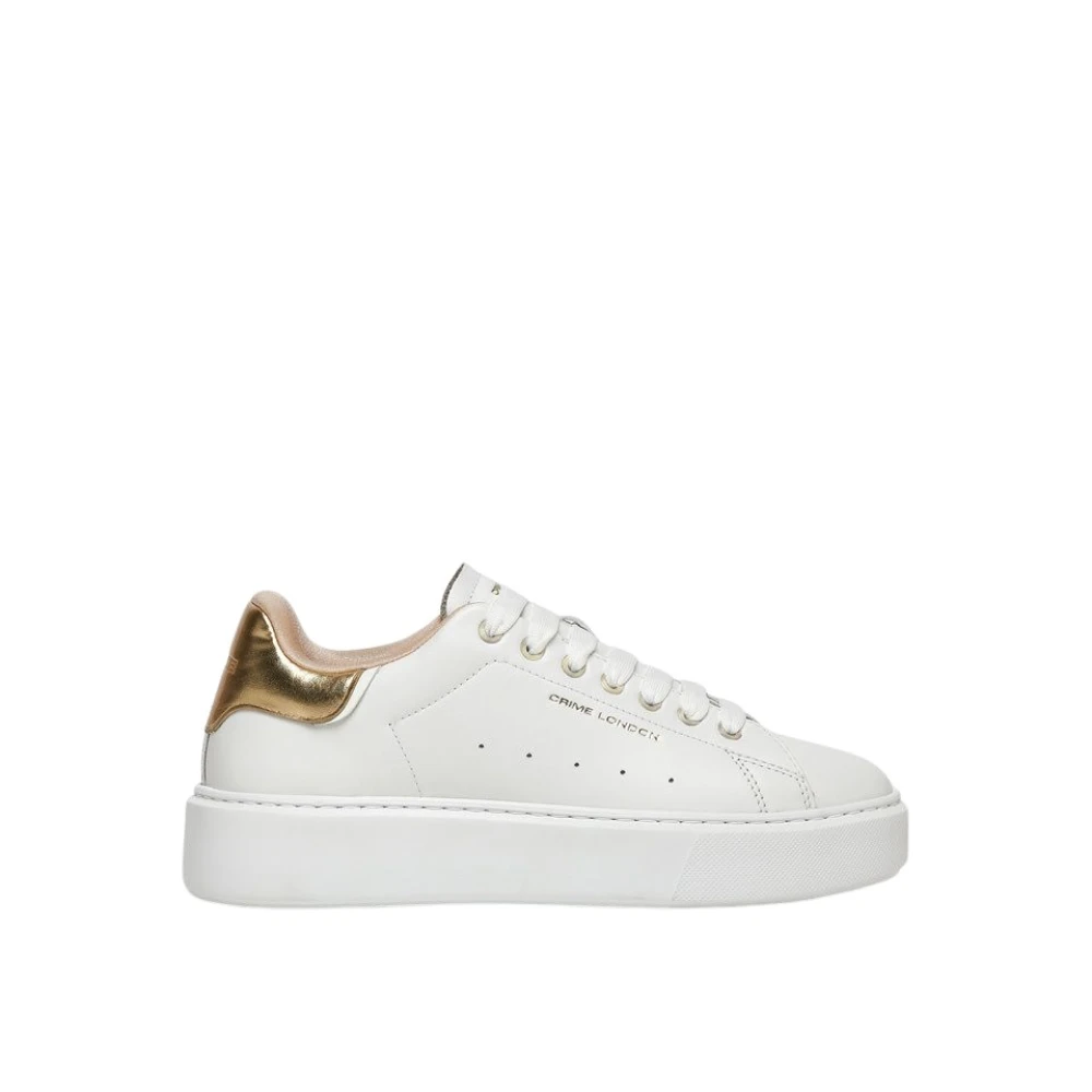Crime London Elevate Sneaker Dames Schoenen Wit