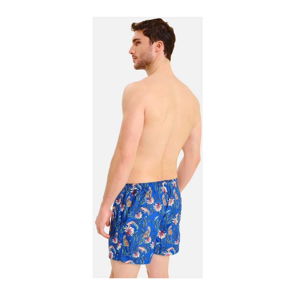 Peninsula Mediterrane Stijl Zwembroek Blue Heren