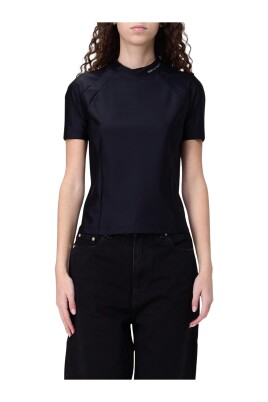 haut-noir-elegant-a-manches-courtes