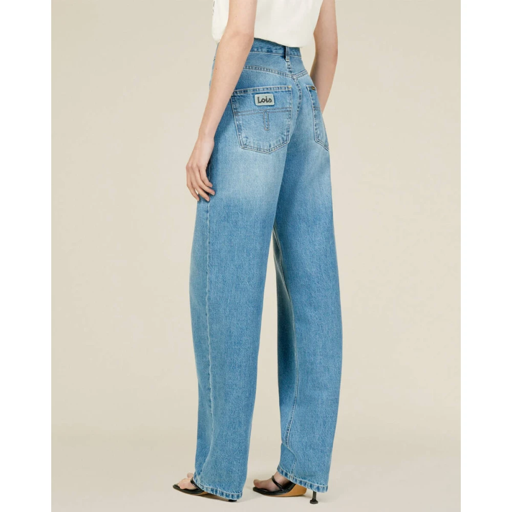 Lois Stijlvolle Denim Jeans Blue Dames