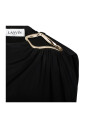 black-ring-detail-midi-dress