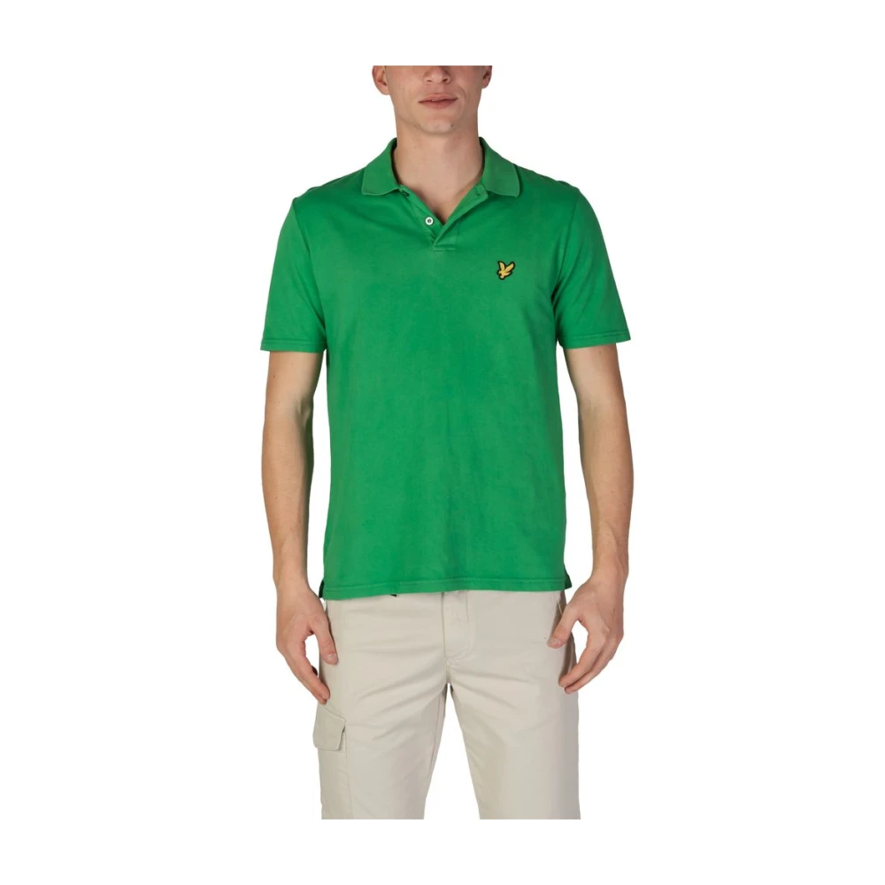Lyle & Scott Groen Katoenen Poloshirt Herfst Winter Green Heren