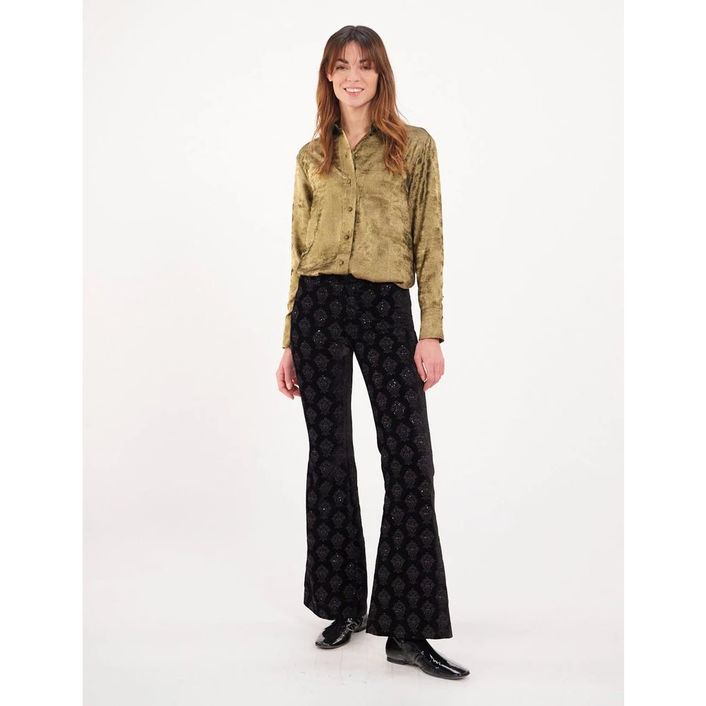 Ines De La Fressange Paris Maureen gold shirt Yellow Dames