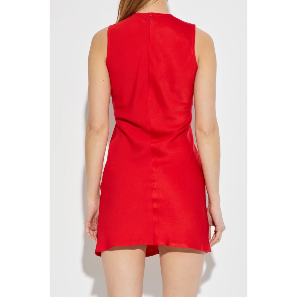Ami Paris Mouwloze jurk Red Dames