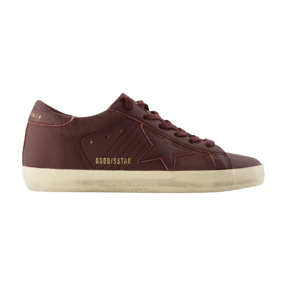 Golden Goose Mujer Rojo - Super-Star Sneakers - Shoes - 37 Eu