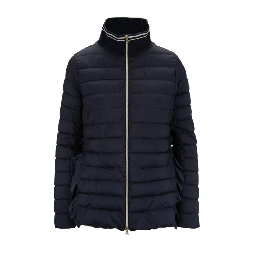 Herno Stijlvolle Zip Jas Black Dames