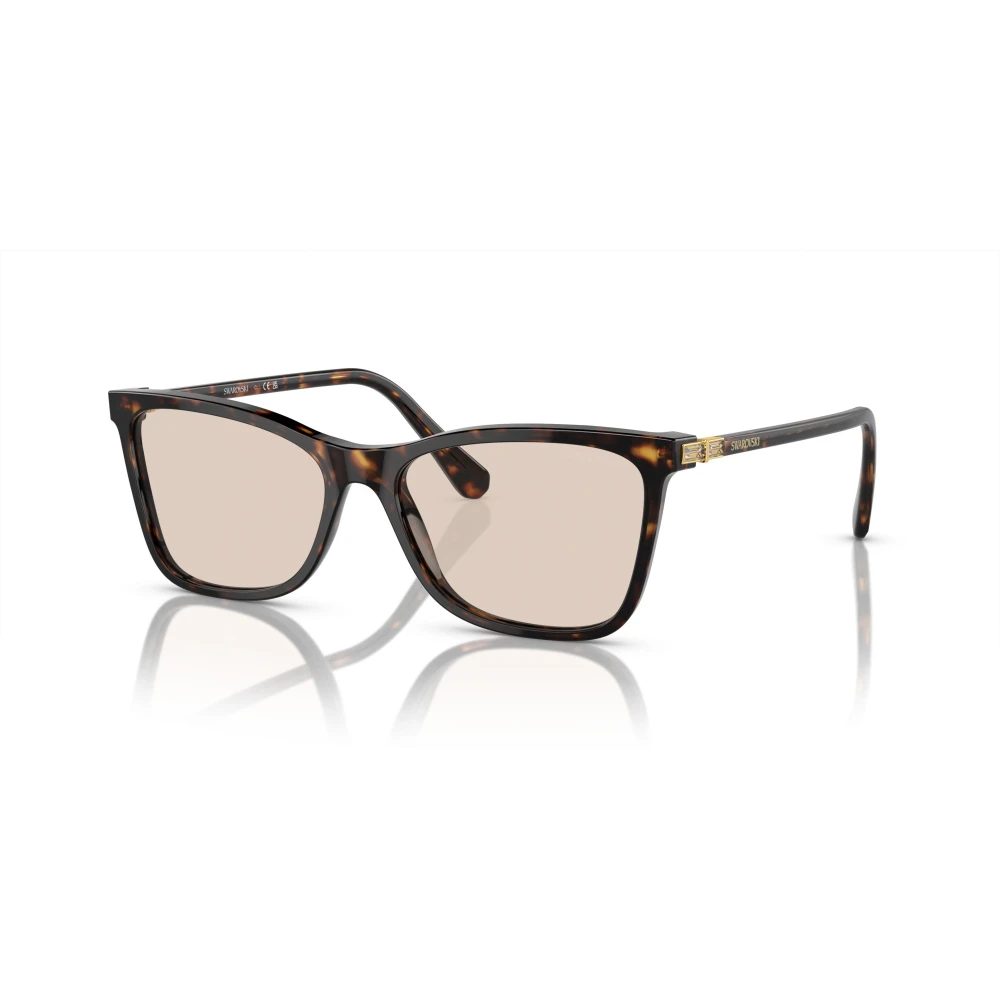 Swarovski Women's Brown Sunglasses - Sunglasses - 55 Mm - Accessories