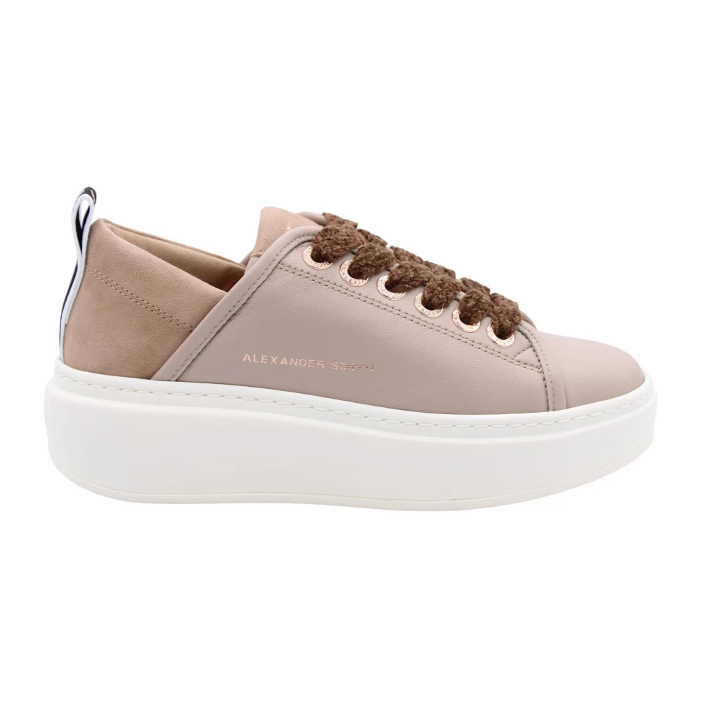 Alexander Smith Cargese Sneaker voor Mannen en Vrouwen Dames Schoenen Bruin